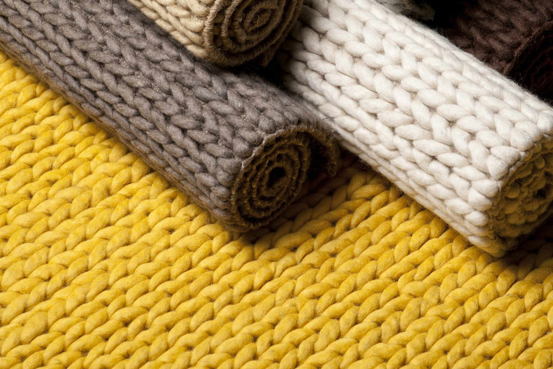 Petersfield Contemporary Style Beige Hand Woven Area Rug - The Rug Decor