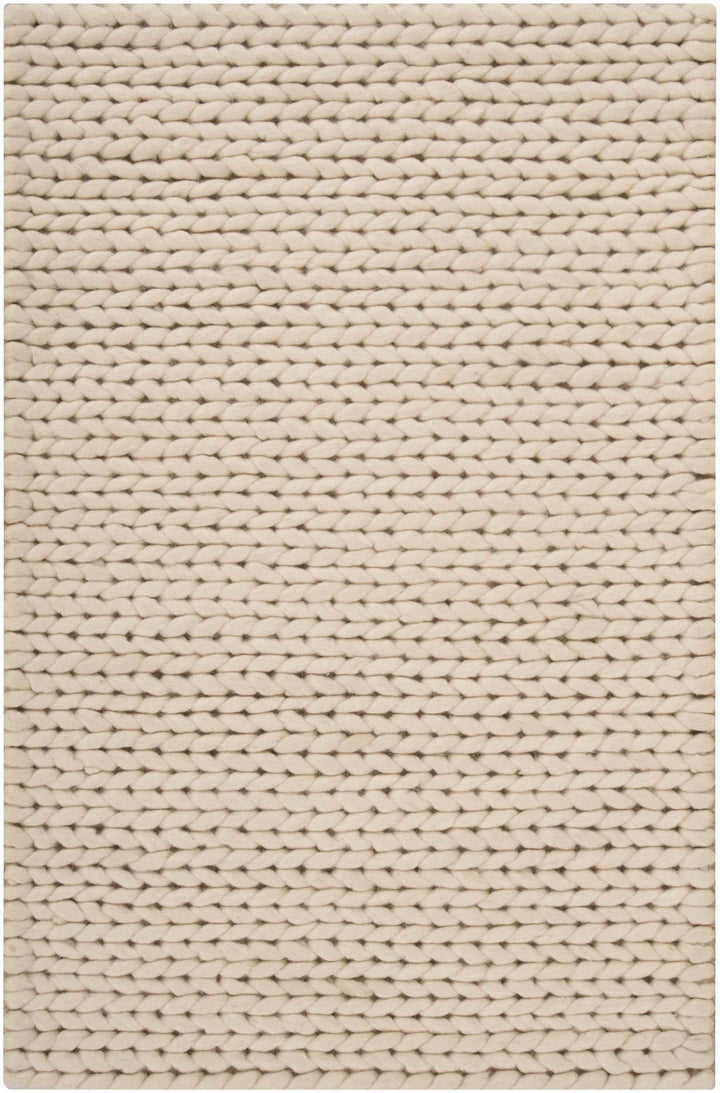 Petersfield Contemporary Style Beige Hand Woven Area Rug - The Rug Decor
