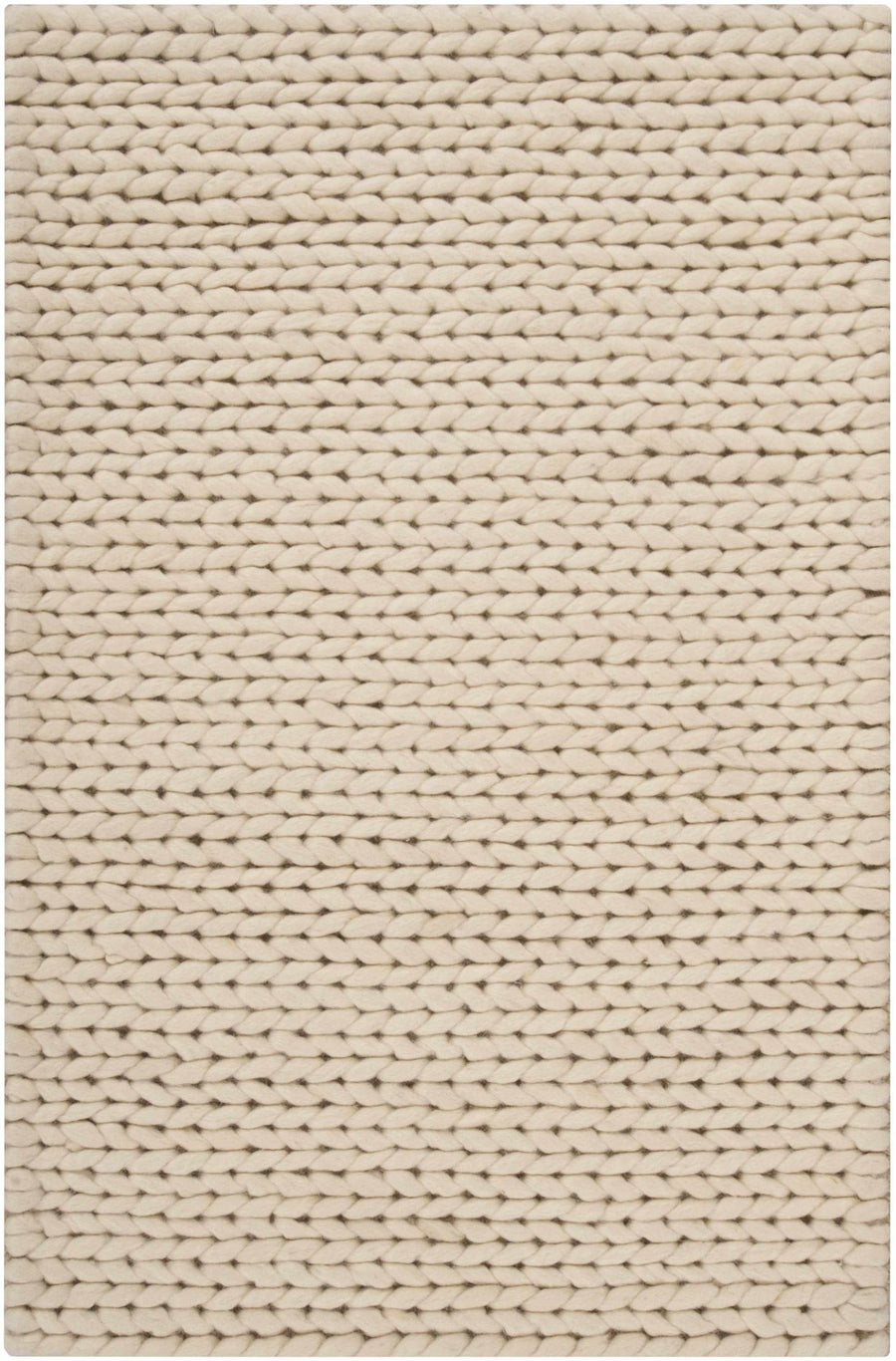 Petersfield Contemporary Style Beige Hand Woven Area Rug - The Rug Decor