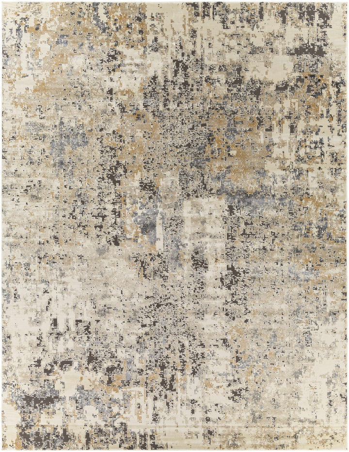 Pewamo Beige Modern Abstract Design Area Rug - The Rug Decor