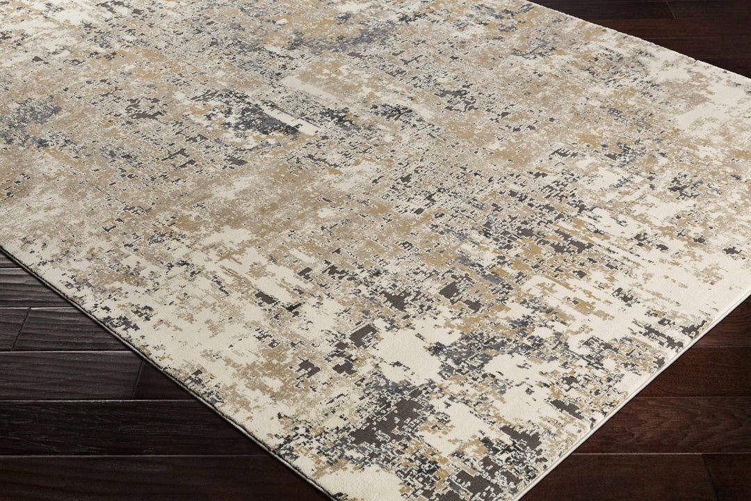 Pewamo Beige Modern Abstract Design Area Rug - The Rug Decor