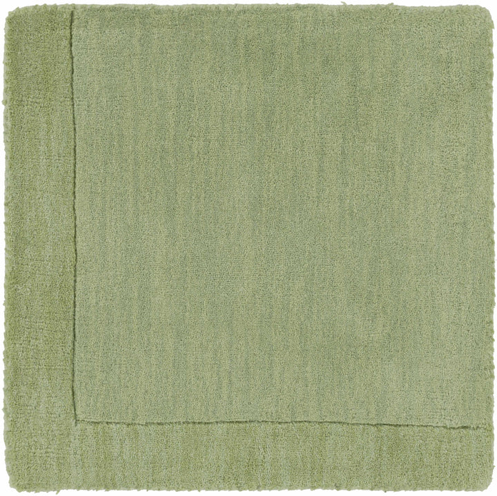 Peyton Green Modern Style Hand Loom Wool Area Rug