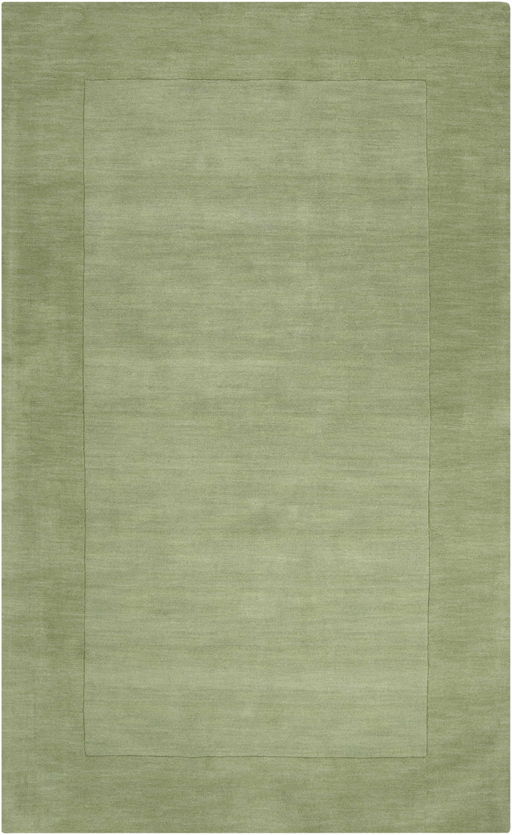 Peyton Green Modern Style Hand Loom Wool Area Rug