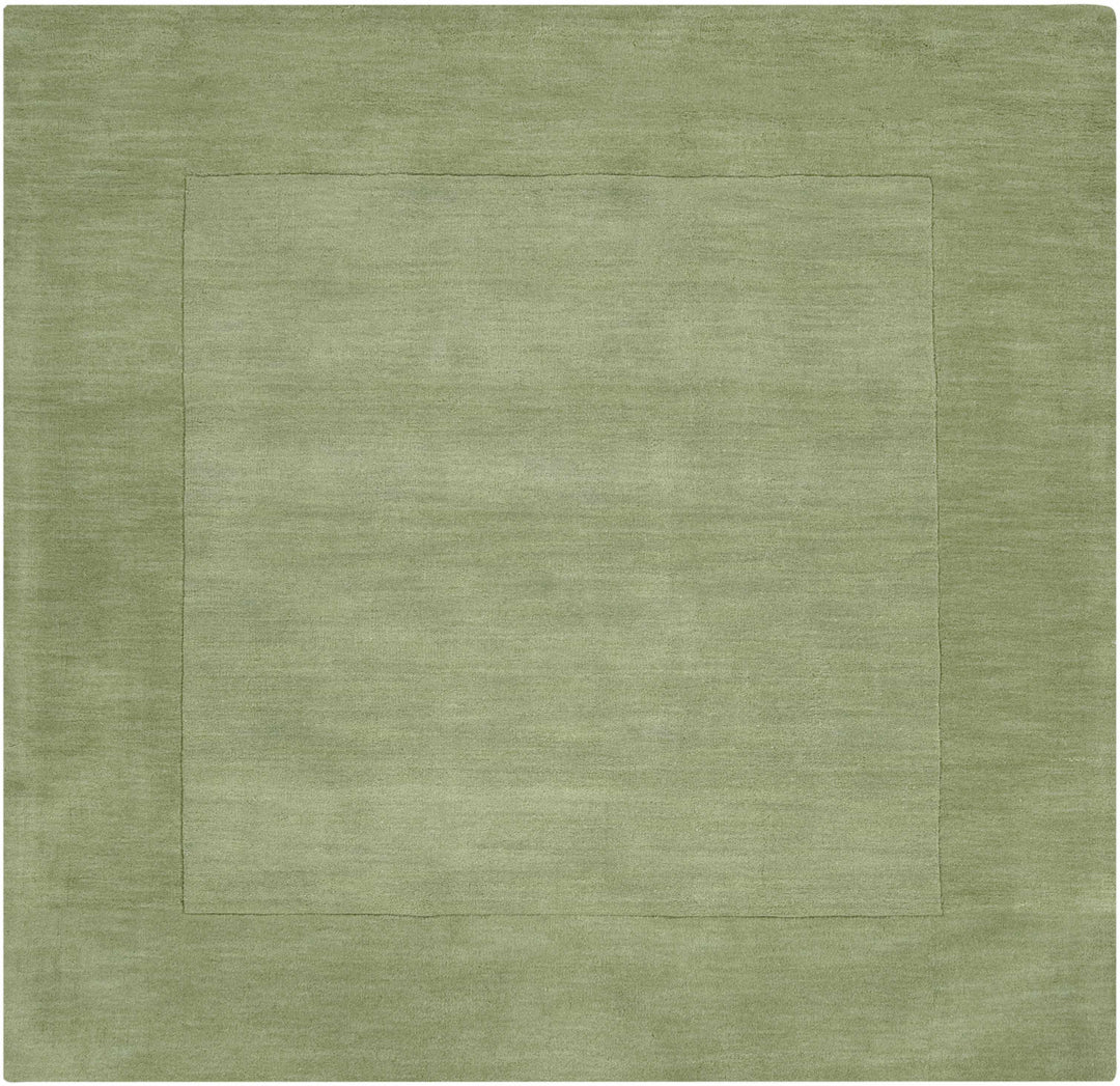 Peyton Green Modern Style Hand Loom Wool Area Rug