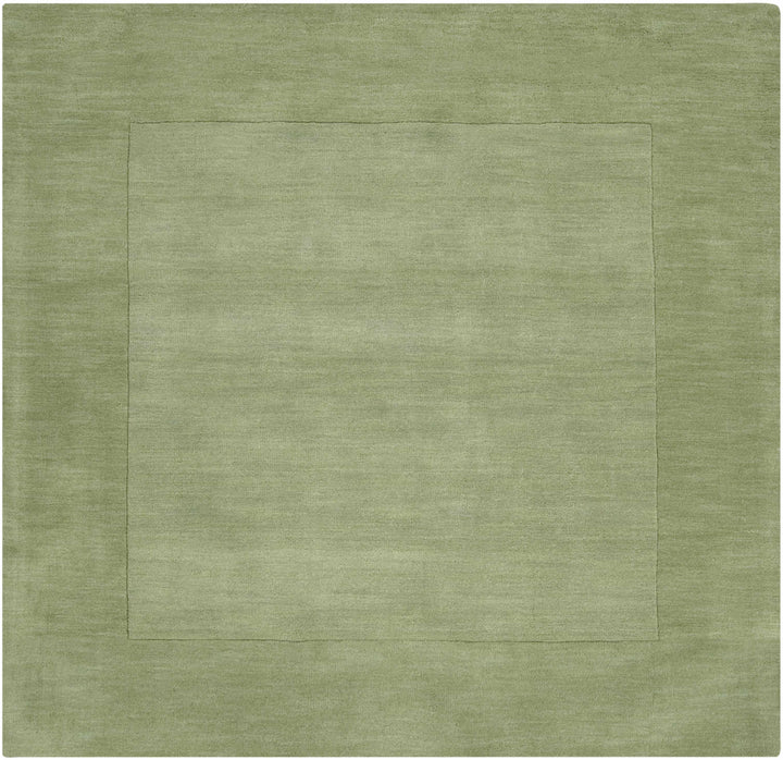 Peyton Green Modern Style Hand Loom Wool Area Rug