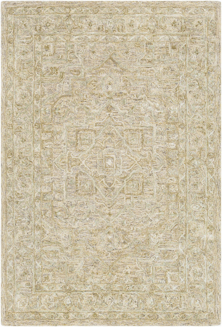 Pharr Traditional Hand-Tufted Wool & Viscose Area Rug - The Rug Decor