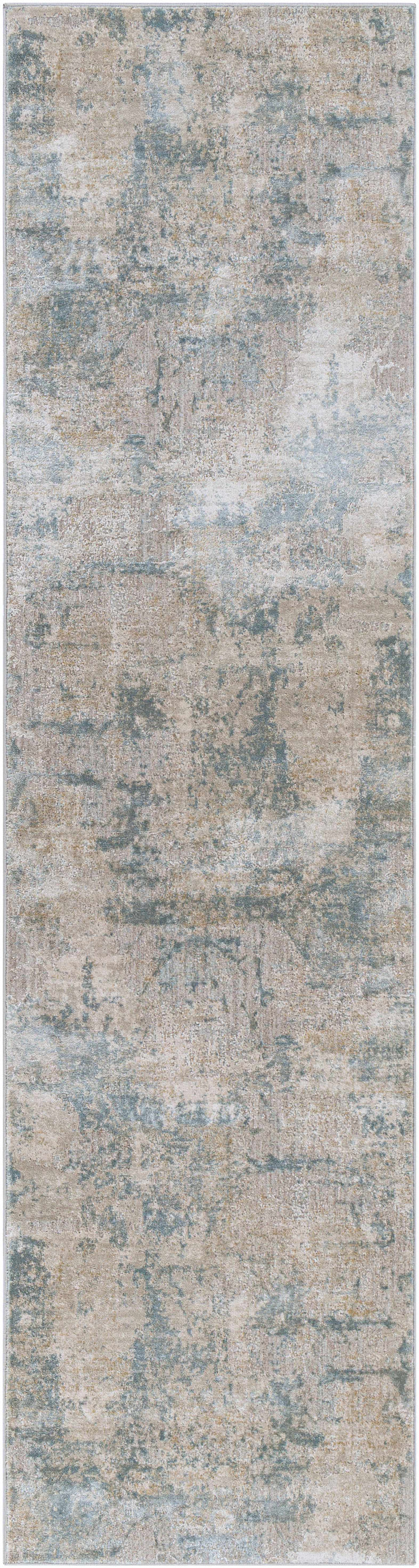 Pialba Modern Abstract Design Gray And Ivory Area Rug