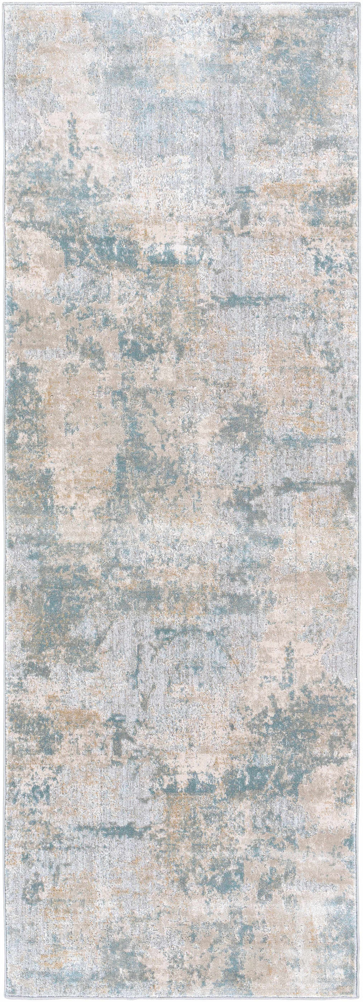 Pialba Modern Abstract Design Gray And Ivory Area Rug