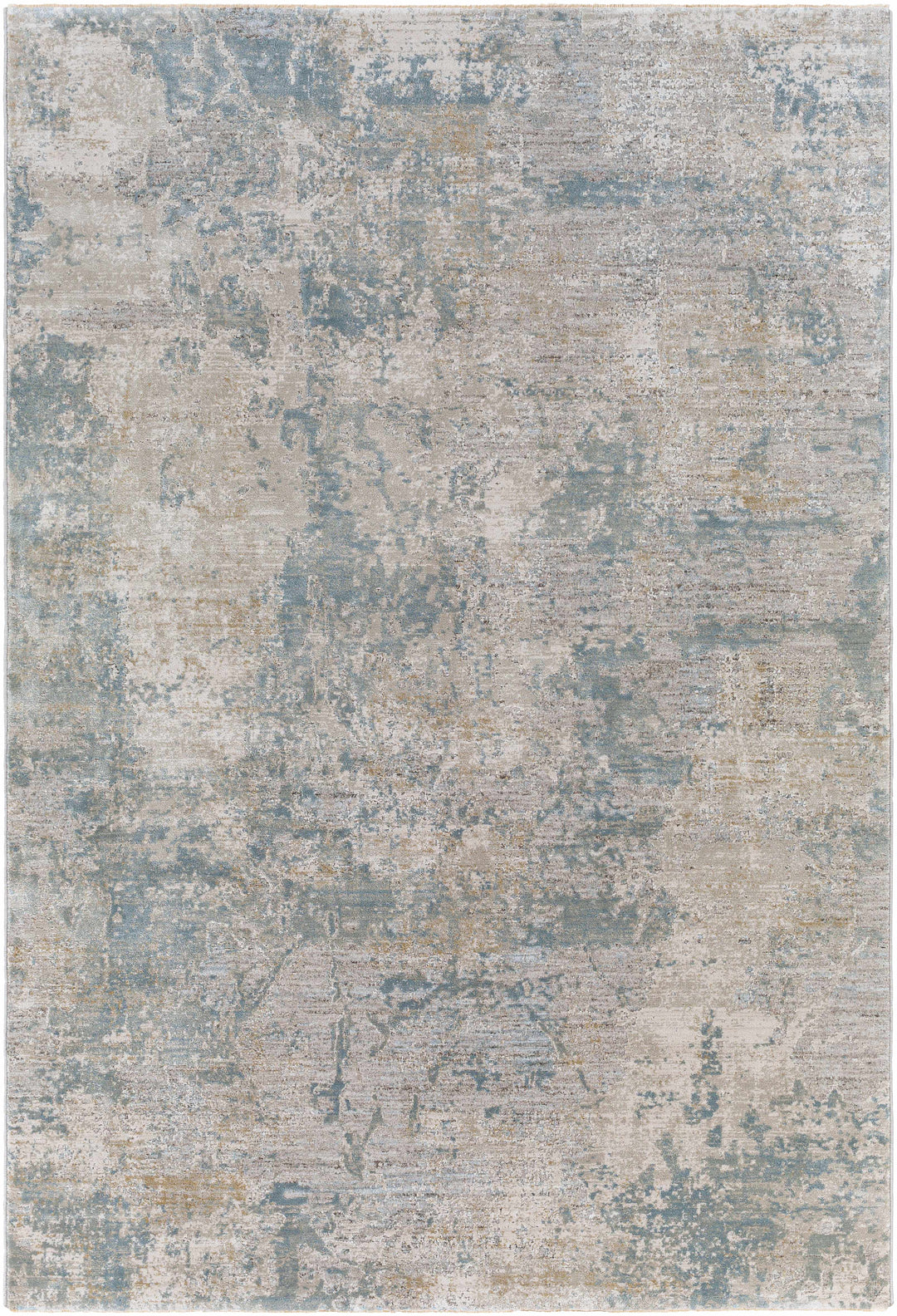 Pialba Modern Abstract Design Gray And Ivory Area Rug