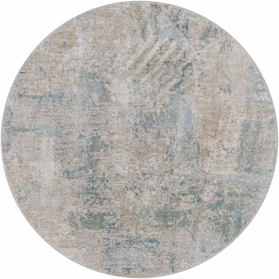 Pialba Modern Abstract Design Gray And Ivory Area Rug - The Rug Decor