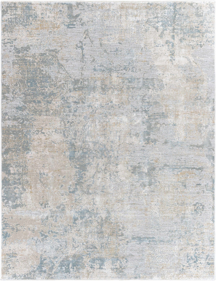 Pialba Modern Abstract Design Gray And Ivory Area Rug - The Rug Decor