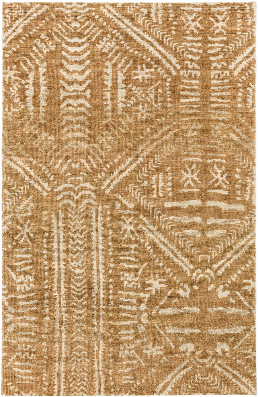 Pickerington Modern Style Camel Hand Knotted Area Rug - The Rug Decor