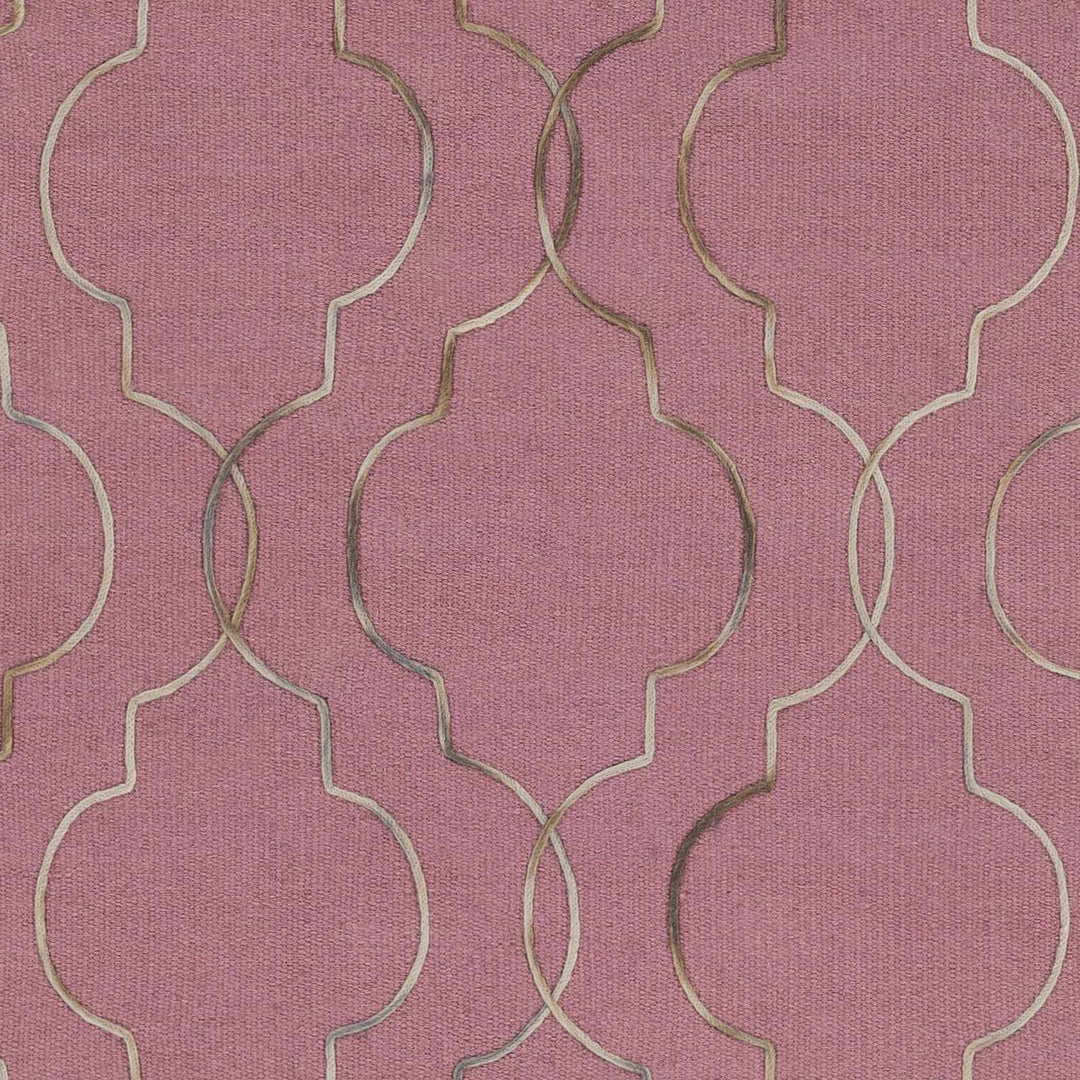 Pickrell Modern Style Pink Hand Woven Area Rug - The Rug Decor
