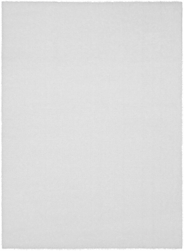 Piedmont White Modern Solid Design Outdoor Area Rug - The Rug Decor