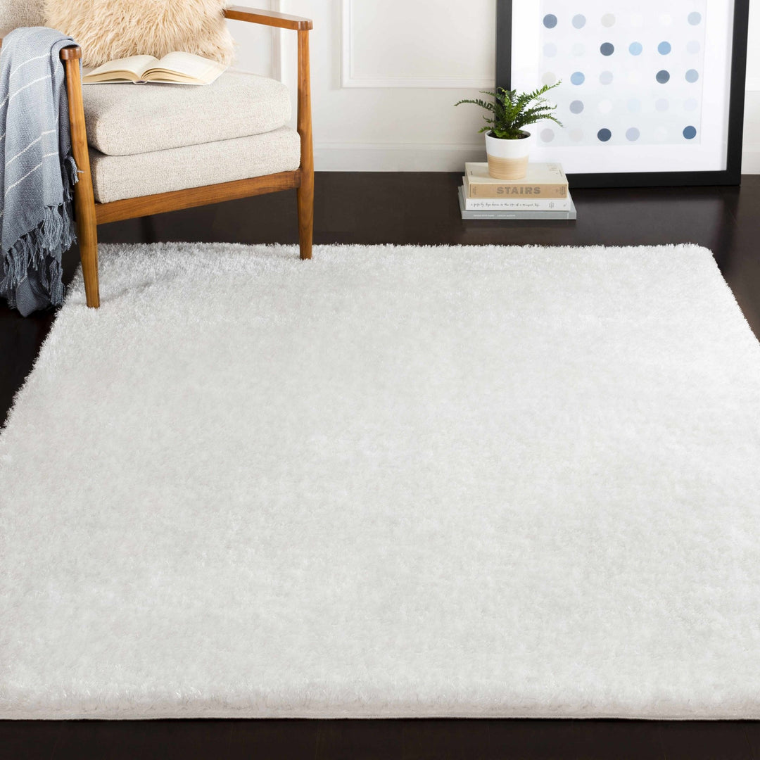 Piedmont White Modern Solid Design Outdoor Area Rug - The Rug Decor