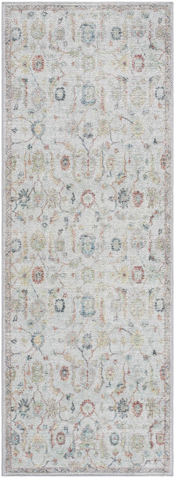 Piera Traditional Style Ivory Washable Area Rug - The Rug Decor