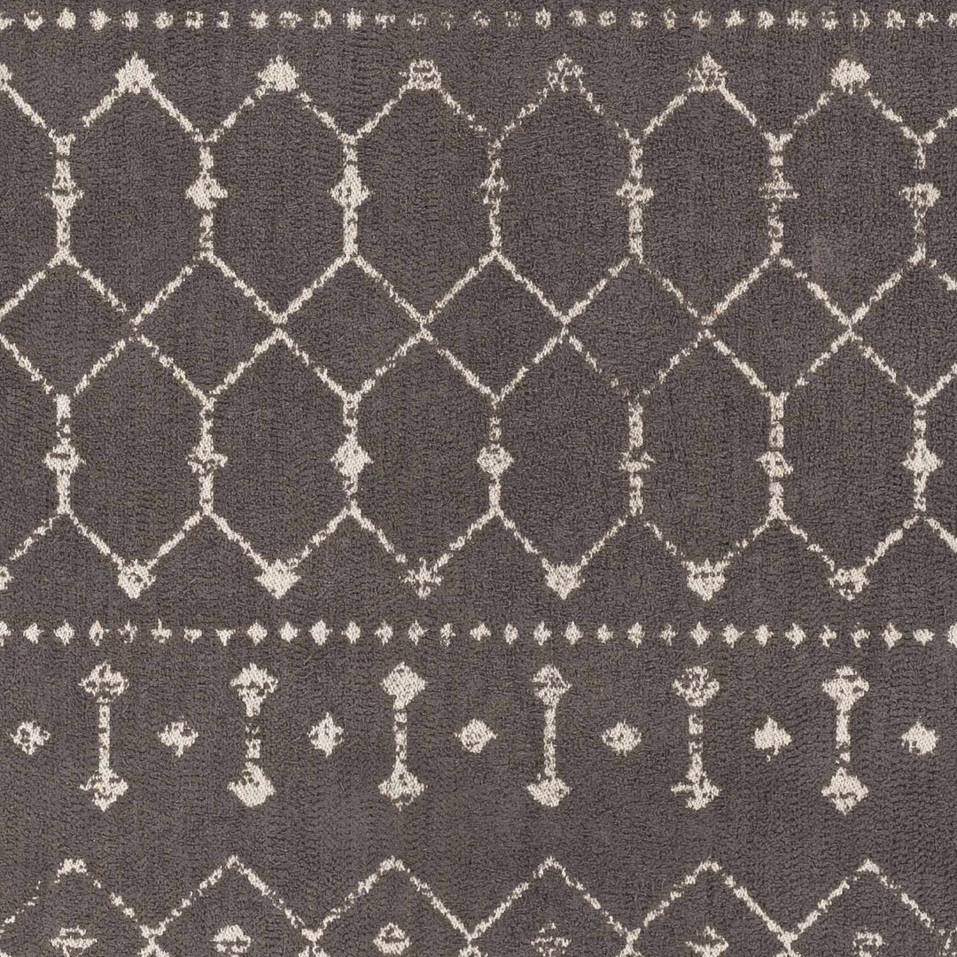 Pilning Taupe Modern Geometrical Design Hand Woven Area Rug