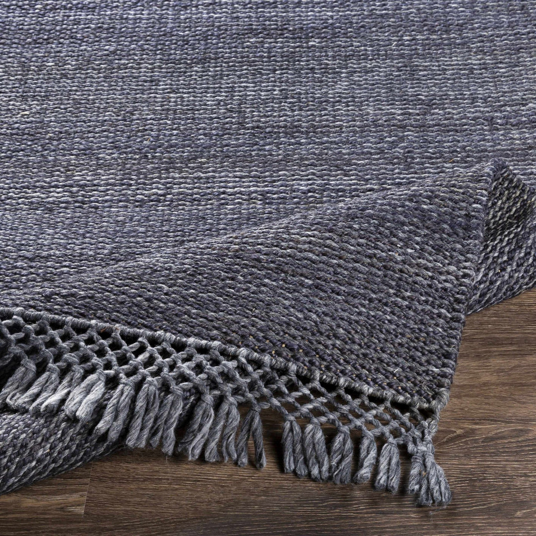 Pima Modern Style Blue Hand Woven Area Rug - The Rug Decor