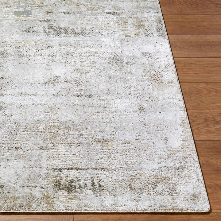 Pixie Modern Abstract Design Ivory And Gray Area Rug - The Rug Decor