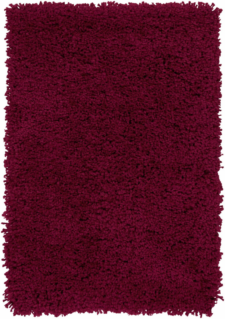 Porter Modern Solid Maroon Area Rug - The Rug Decor