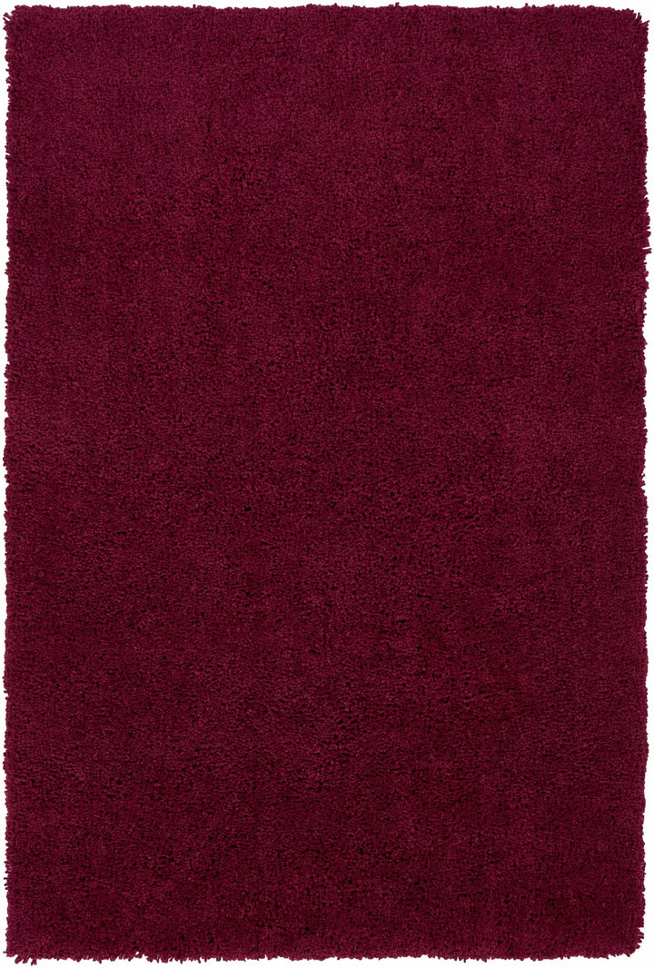 Porter Modern Solid Maroon Area Rug - The Rug Decor