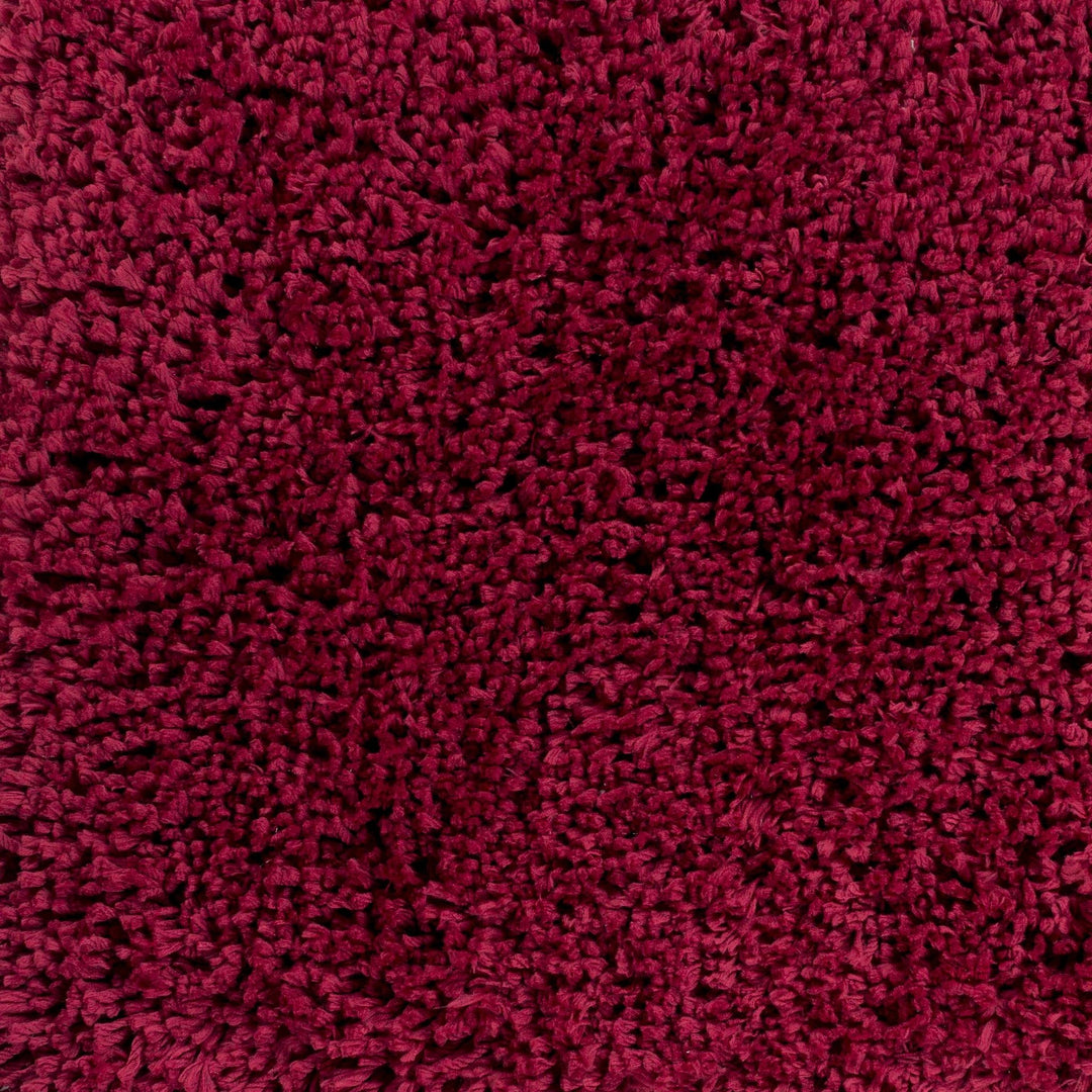 Porter Modern Solid Maroon Area Rug - The Rug Decor