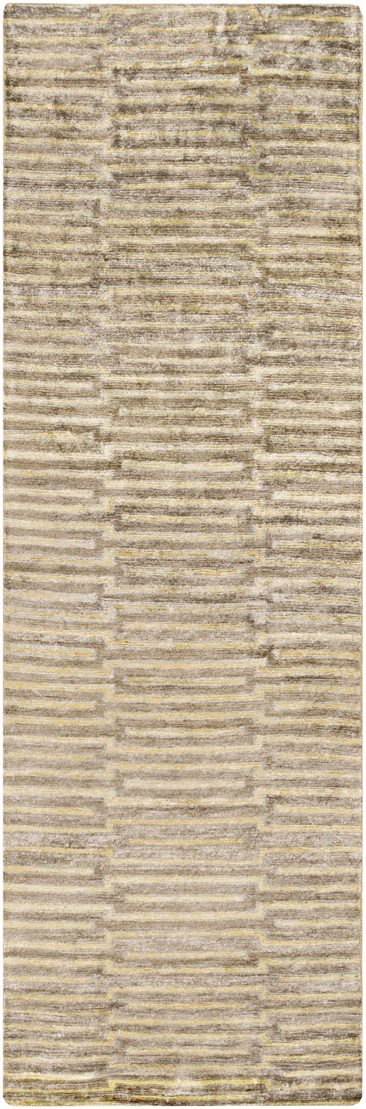 Porthmadog Modern Style Beige Hand Knotted Area Rug