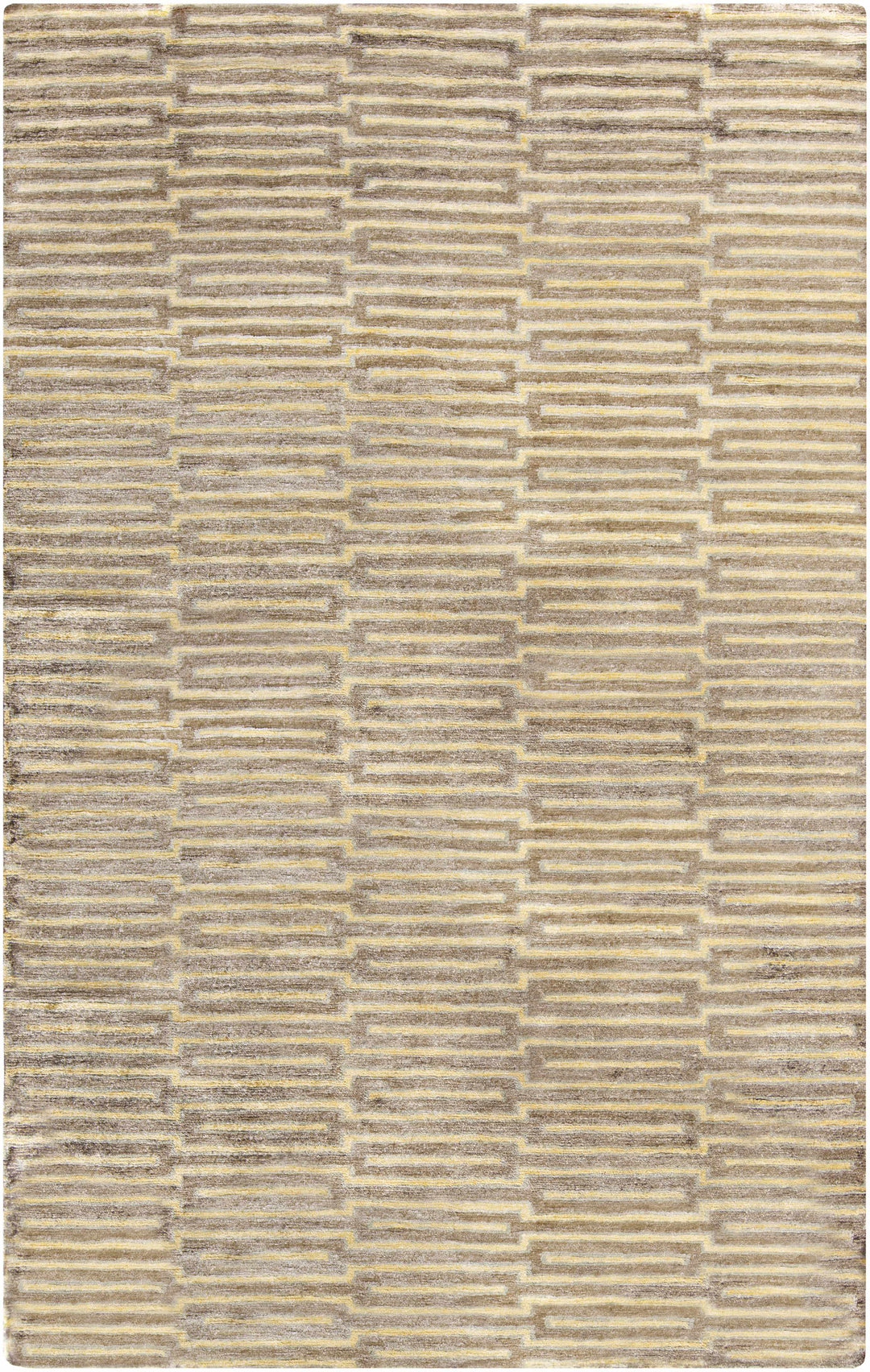 Porthmadog Modern Style Beige Hand Knotted Area Rug