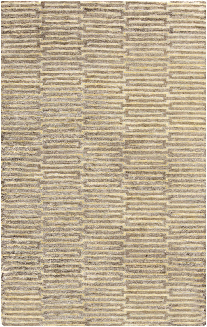 Porthmadog Modern Style Beige Hand Knotted Area Rug - The Rug Decor