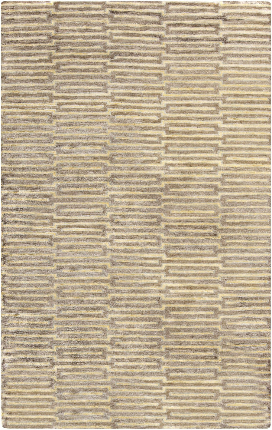 Porthmadog Modern Style Beige Hand Knotted Area Rug - The Rug Decor