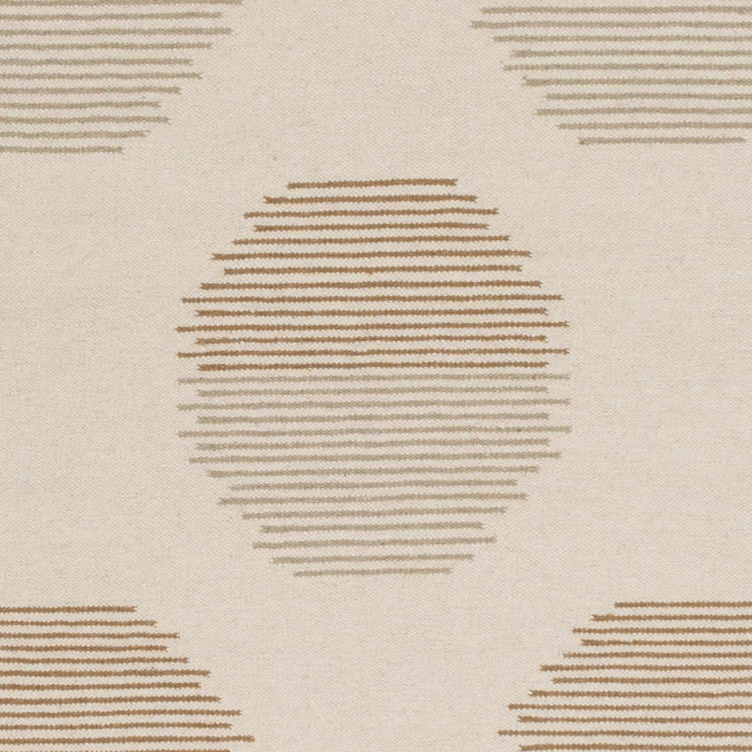 Portstewart Hand WovenContemporary Style Beige Wool Area Rug - The Rug Decor
