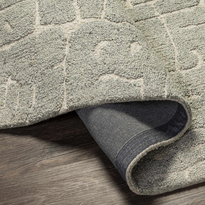Posof Contemporary Abstract Gray Area Rug - The Rug Decor