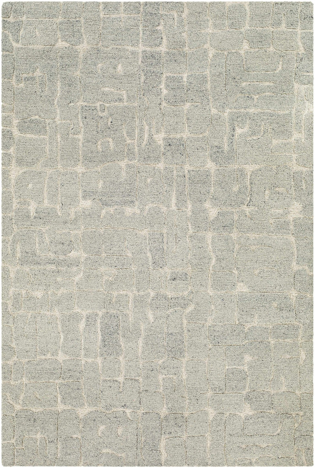 Posof Contemporary Abstract Gray Area Rug - The Rug Decor