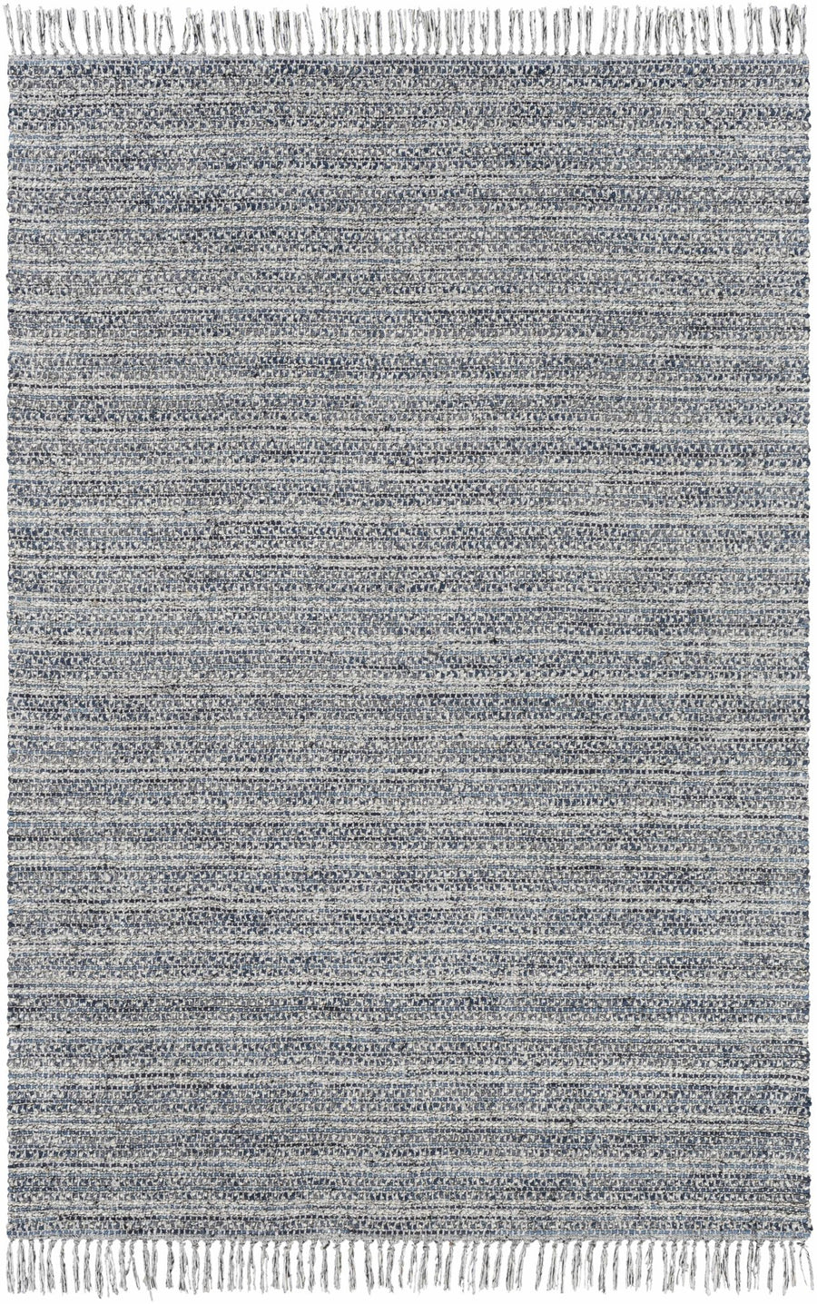 Potterspury Modern Style Gray And Blue Hand Loom Area Rug - The Rug Decor