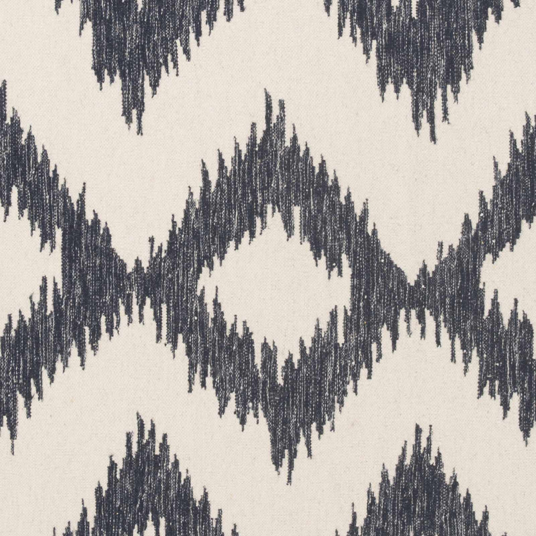 Prairie Contemporary Geometrical Black And Ivory Hand Woven Area Rug - The Rug Decor
