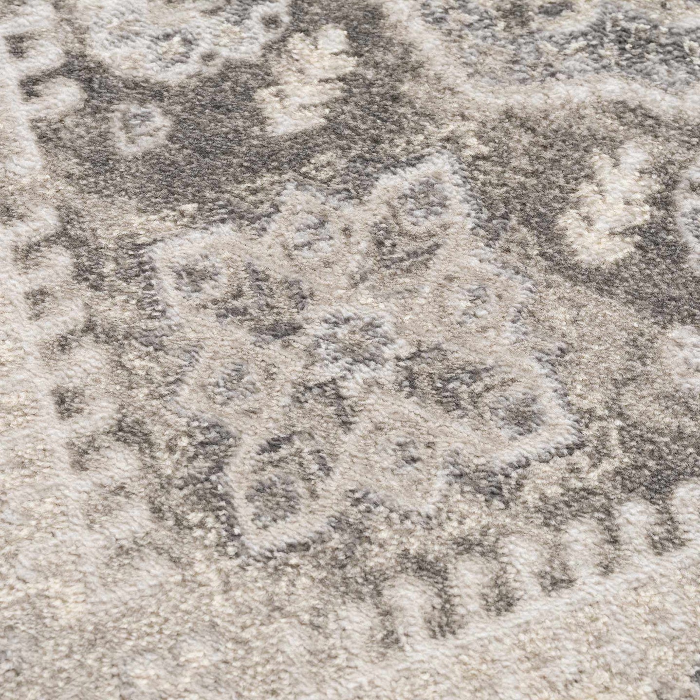 Premium look Beige, Gray and Taupe Traditional Heriz Medallion area rug - The Rug Decor
