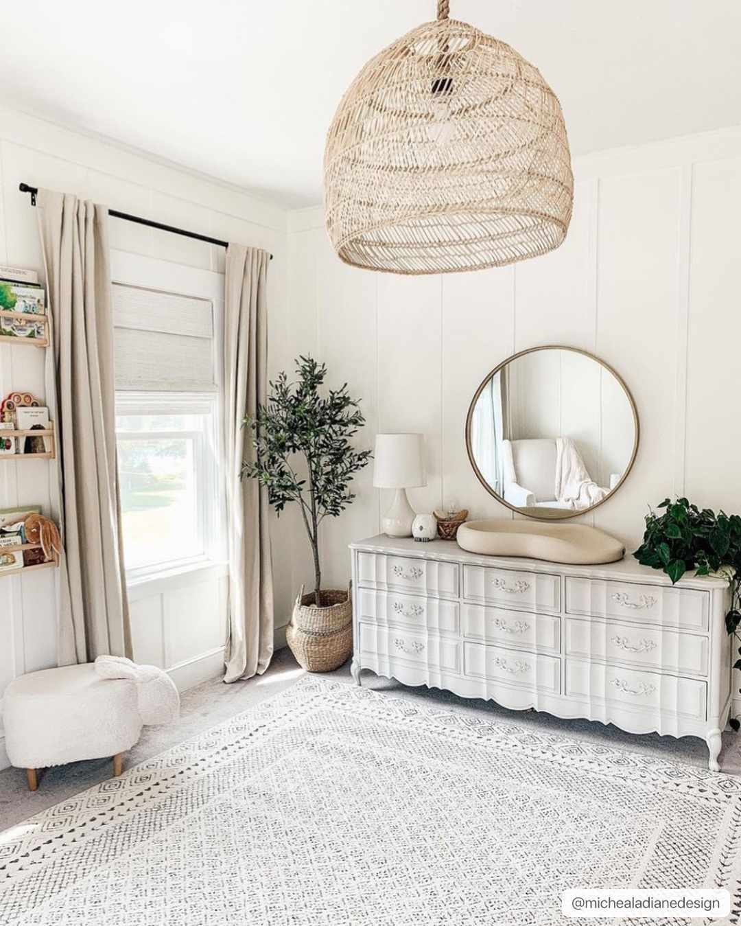 Premium modern geometrical Ivory and Charcoal Multi size area Rug - The Rug Decor