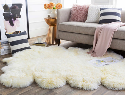 Premium White Soft Sheepskin Rug - The Rug Decor