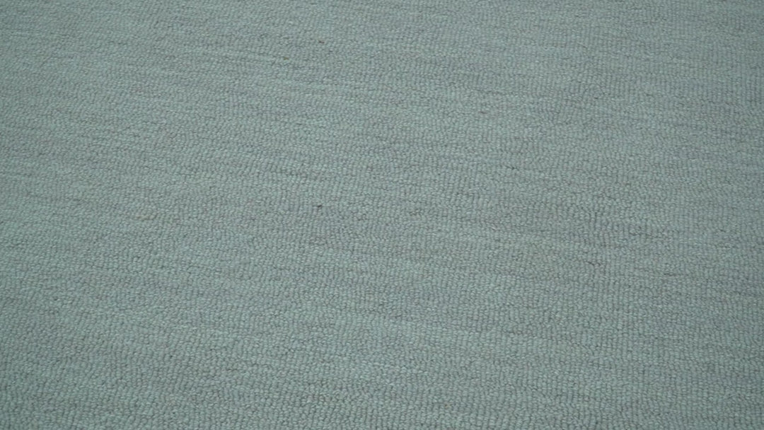 Azure Custom Made Modern Design Gray and Brown Hand Tufted Wool Rug