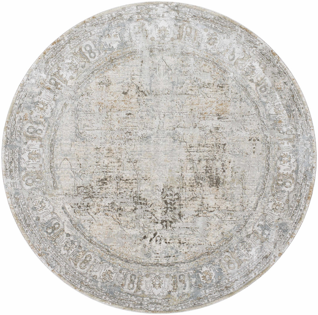 Pryce Traditional Style Beige And Gray Area Rug - The Rug Decor