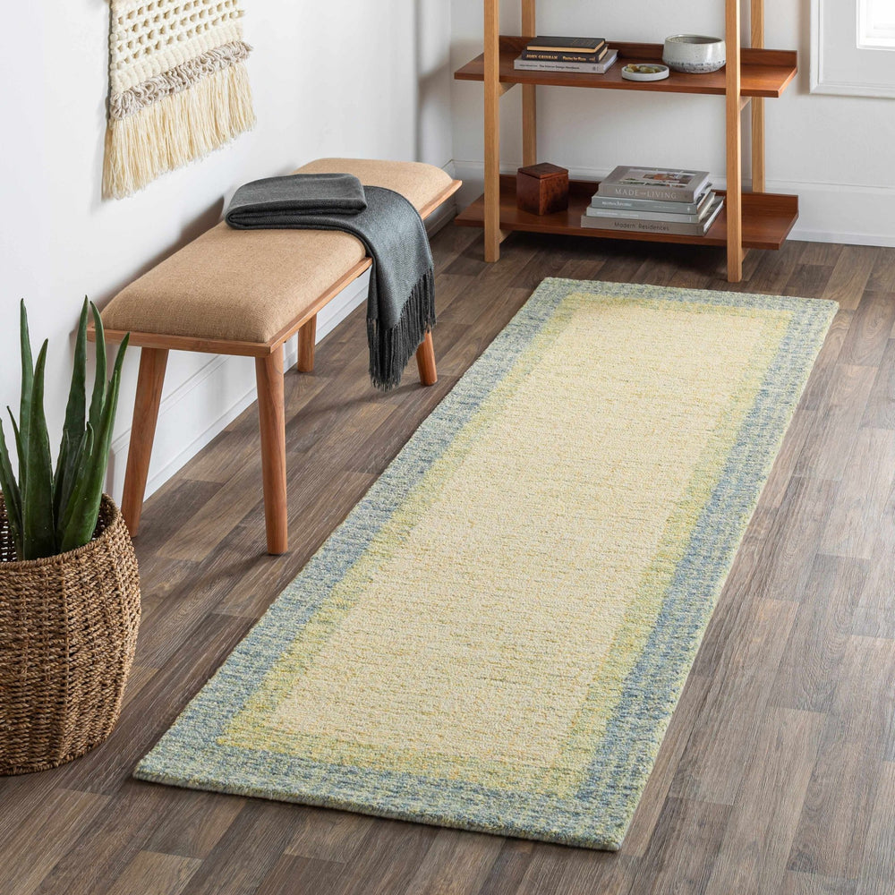 Pualas Contemporary Style Beige Hand Tufted Wool Rug - The Rug Decor