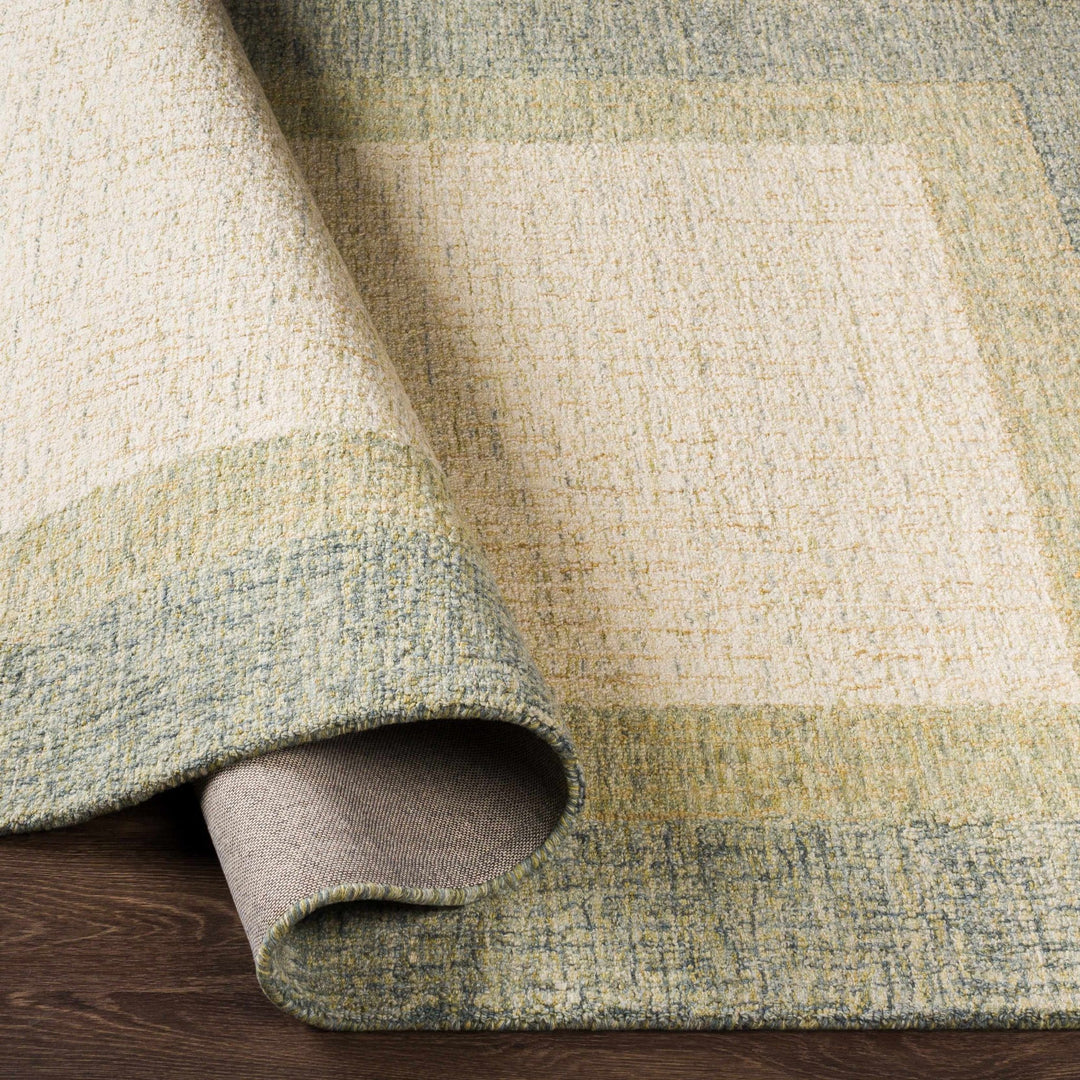 Pualas Contemporary Style Beige Hand Tufted Wool Rug - The Rug Decor