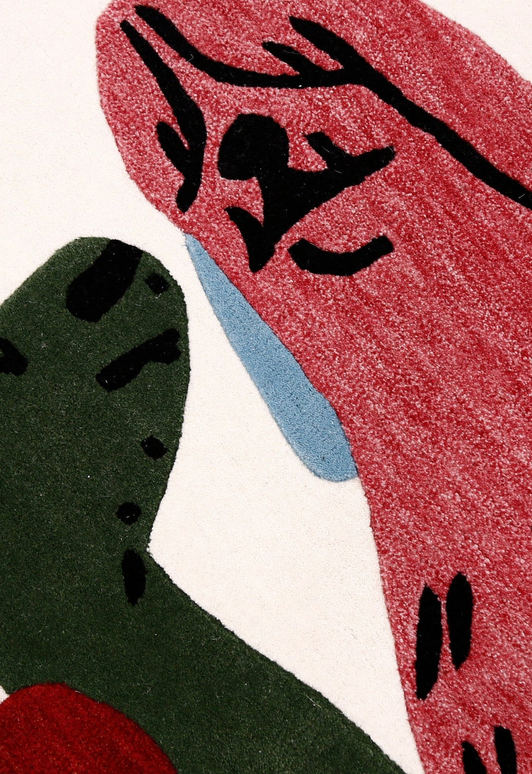 Pup Parade Multicolor Hand Tufted 3x7 Wool Area Rug - The Rug Decor