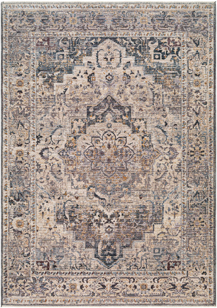 Rada Transitional Beige And Gray Area Rug - The Rug Decor