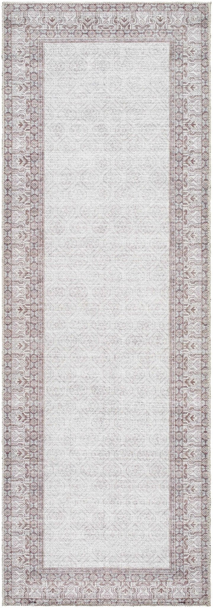 Rainier Traditional Ivory And Brown Rug - The Rug Decor