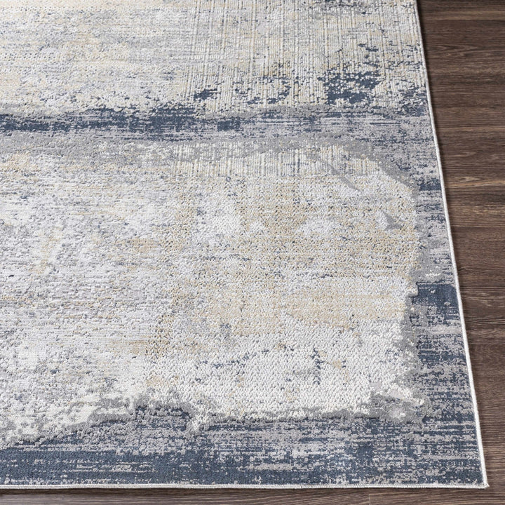 Rainworth Modern Abstract Design Gray And Charcoal Area Rug - The Rug Decor