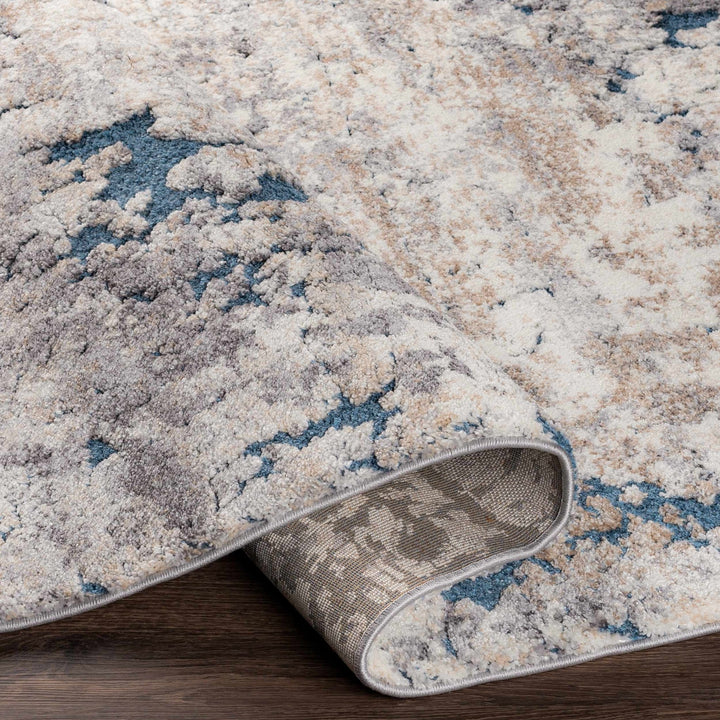 Ratho Gray Modern Abstract Design Area Rug - The Rug Decor