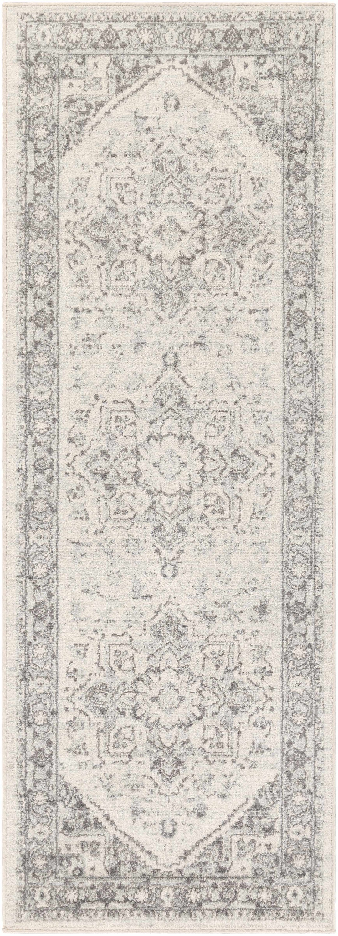 Rockfall Traditional Style Beige And Gray Area Rug