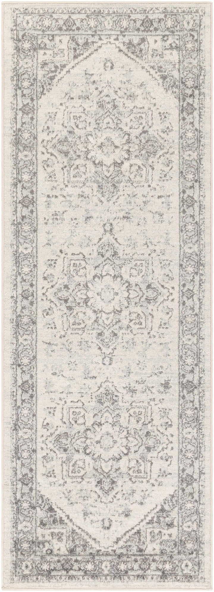 Rockfall Traditional Style Beige And Gray Area Rug