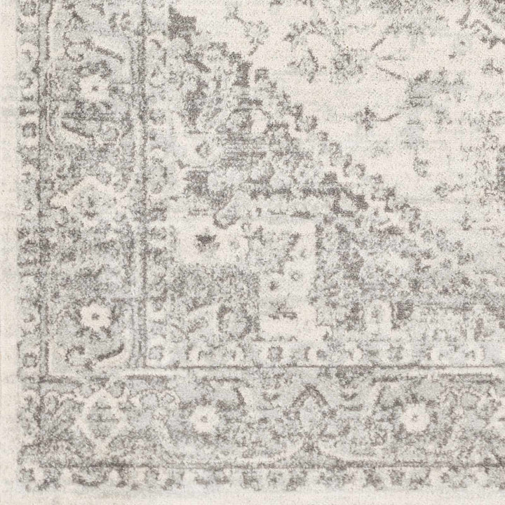 Rockfall Traditional Style Beige And Gray Area Rug